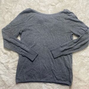 Banana Republic Filpucci w/ Fine Italian Yarn Tie Back Boat Neck Sweater Small